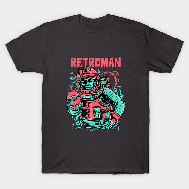 Retroman T-Shirt by Shirt-O-Rama